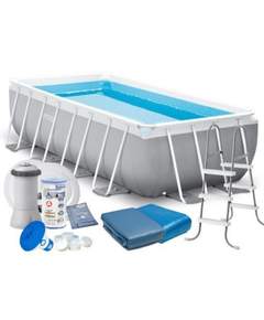 Intex 26792 (488x244x107სმ) კარკასული აუზი