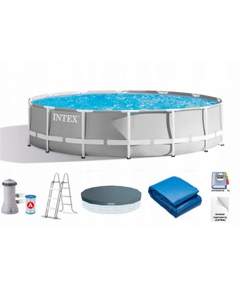 Intex 26724 (457x107სმ) კარკასული აუზი