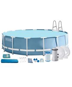 Intex 26726 (457x122სმ) კარკასული აუზი