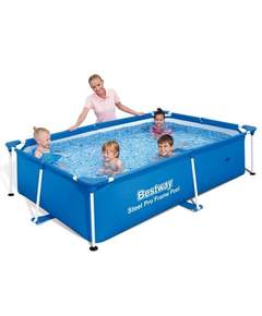 Bestway 56401 (220x150x43სმ) კარკასული აუზი