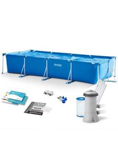 Intex 28274 (450x220x84სმ) კარკასული აუზი