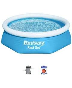 Bestway 57450 (244x61სმ) გასაბერი აუზი