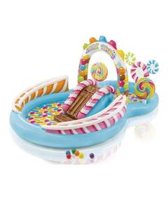 Intex 57149 (295*191*130სმ) გასაბერი წყლის აუზი - ცენტრი