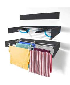 სარეცხის საშრობი Syr-S2_5 დასაკეცი-კედელზე დასამაგრებელი