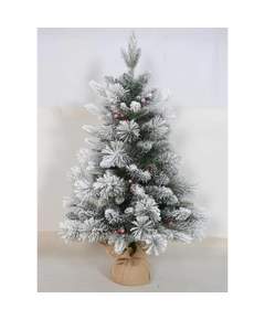 ნაძვის ხე დათოვლილი ტომარაში 60 სმ