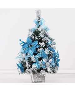 ნაძვის ხე Ss2134b-45 მორთული ქოთანში 45 სმ