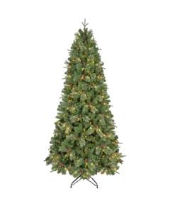 ნაძვის ხე Melissa 225 გირჩებითა და ნათურებით 225 სმ