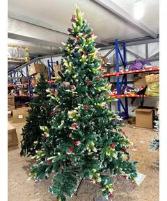 ნაძვის ხე Dz2351 გირჩებით 240 სმ