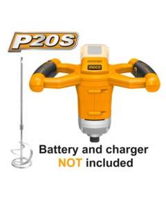 INGCO-ს Lithium-Ion ელ. შემრევი 20V MXLI2001 (1030774)