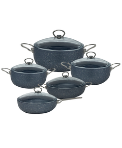 Oncu-ს გრანიტის ქვაბები 5in1 (Grey)