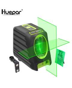 Huepar-ის ლაზერული თარაზო მწვანე ნათებით 6908215161182