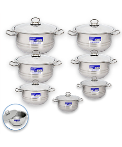 Arian Gastro-ს ქვაბების ნაკრები 14pcs