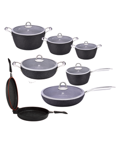 Berllong-ის ბიო-გრანიტის ქვაბების ნაკრები 7IN1 Titan