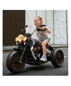 ბავშვის ელექტრო მოტოციკლი GOLDEN CHILD 2388B, ფერი: შავი