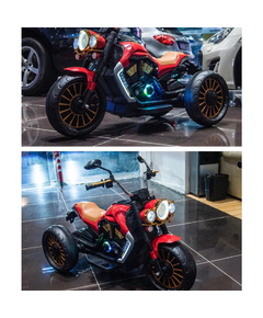 ბავშვის ელექტრო მოტოციკლი GOLDEN CHILD 2388R, ფერი: წითელი