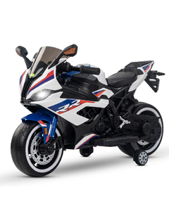 ბავშვის ელექტრო მოტოციკლი GOLDEN CHILD 919W, ფერი: თეთრი