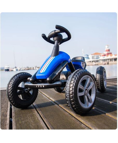 ბავშვთა პედლებიანი რკინის კარტინგი 3188-BLU, ფერი: ლურჯი