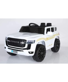 ბავშვის ელექტრო მანქანა TOYOTA 2288W, ფერი: თეთრი