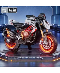 ბავშვის ელექტრო მოტოციკლი GOLDEN CHILD M-800-GREY, ფერი: ნაცრისფერი