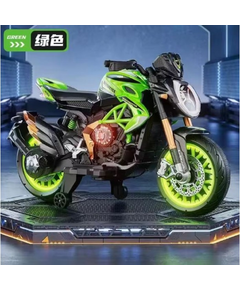 ბავშვის ელექტრო მოტოციკლი GOLDEN CHILD M-800-G, ფერი: მწვანე