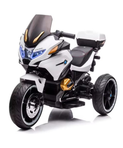 ბავშვის ელექტრო მოტოციკლი GOLDEN CHILD KP1698W, ფერი: თეთრი