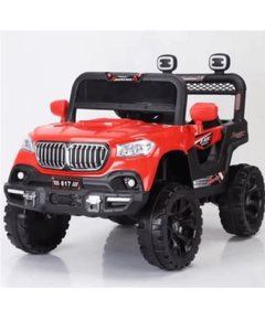 ბავშვის ელექტრო მანქანა BMW D-617R, ფერი: წითელი