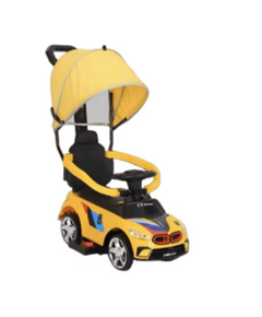 ბავშვის ელექტრო მანქანა GOLDEN CHILD D-908-H-Y, ფერი: ყვითელი