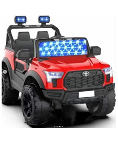 ბავშვის ელექტრო მანქანა TOYOTA 107-R, ფერი: წითელი