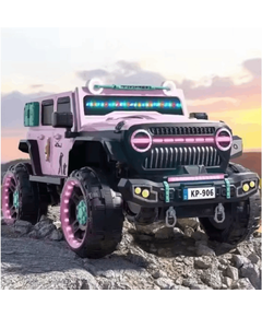 ბავშვის ელექტრო მანქანა HUMMER 4X4 906S-P, ფერი: ვარდისფერი