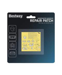 Bestway 62091 წყალგამძლე შესაკეთი მასალა  6.5სმ*6.5სმ