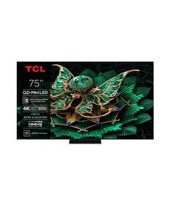 ტელევიზორი TCL 75C7K Premium QD-MiniLED