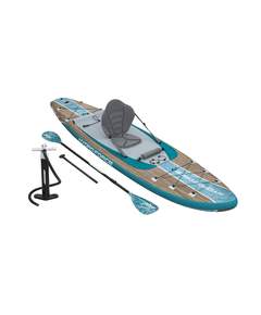 Bestway 6532E Hydro-Force 3.35 მ × 84 სმ × 15 სმ 2-ში-1 გასაბერი დაფა და კაიაკი