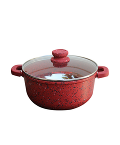 Prima Germany-ს მარმარილოს ქვაბი 28 სმ JB-A0328A Red