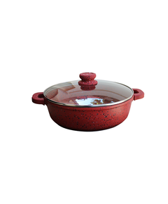 Prima Germany-ს ტაფა-ქვაბი 28 სმ JB-A0528A Red