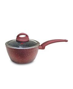 Berllong-ის ბიო-გრანიტის სოუსის ქვაბი 18 სმ Lava Stone