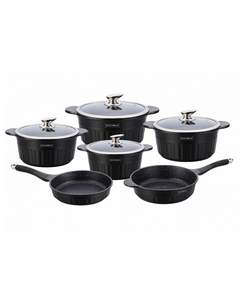 RL-HS1010C Black ქვაბების ნაკრები