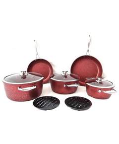 RL-FG10 RED Red ქვაბების ნაკრები