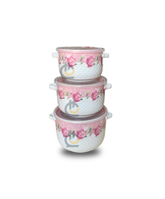 Fresh seal bowl - ჯამების ნაკრები 3pcs