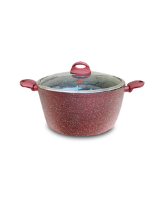 Berllong-ის ბიო-გრანიტის ქვაბი 30 სმ Lava Stone