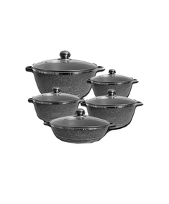 Uakeen-ის ბიო გრანიტის ქვაბები 5IN1 Grey