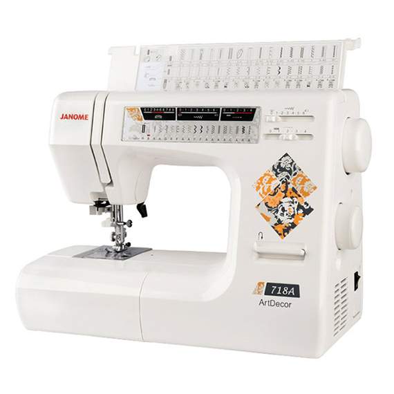 JANOME ARTDECOR 718A ​​საკერავი მანქანა, 2 image