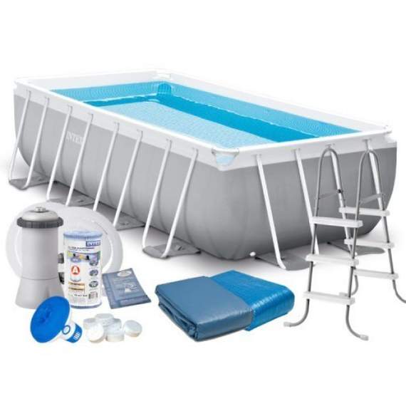 Intex 26792 (488x244x107სმ) კარკასული აუზი