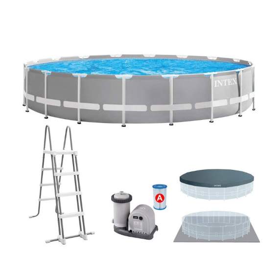 Intex 26732 (549x122სმ) კარკასული აუზი