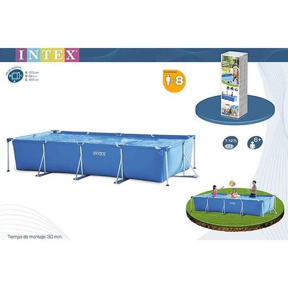 Intex 28273 (450x220x85სმ)  კარკასული აუზი, 3 image