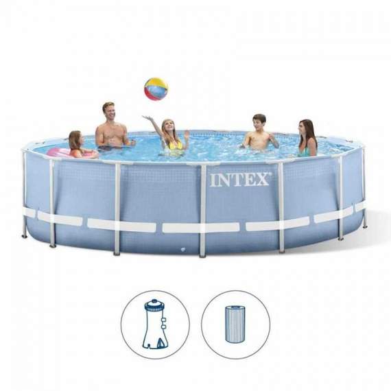 Intex 28712 (366x76სმ) კარკასული აუზი, 2 image