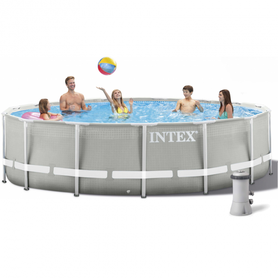 Intex 26724 (457x107სმ) კარკასული აუზი, 2 image