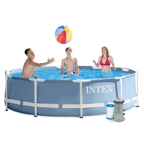 Intex 28712 (366x76სმ) კარკასული აუზი
