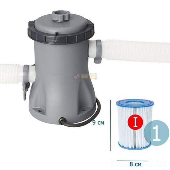 Bestway 56416 (366x76სმ) კარკასული აუზი, 3 image