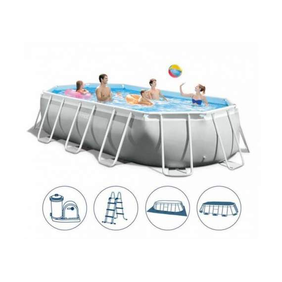 Intex 26798np (610x3.05x122სმ) კარკასული აუზი