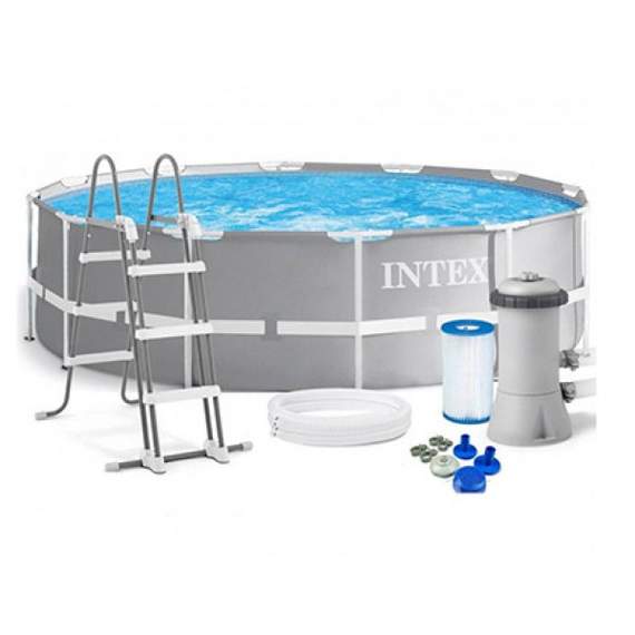 Intex 26716 (366x99სმ) კარკასული აუზი